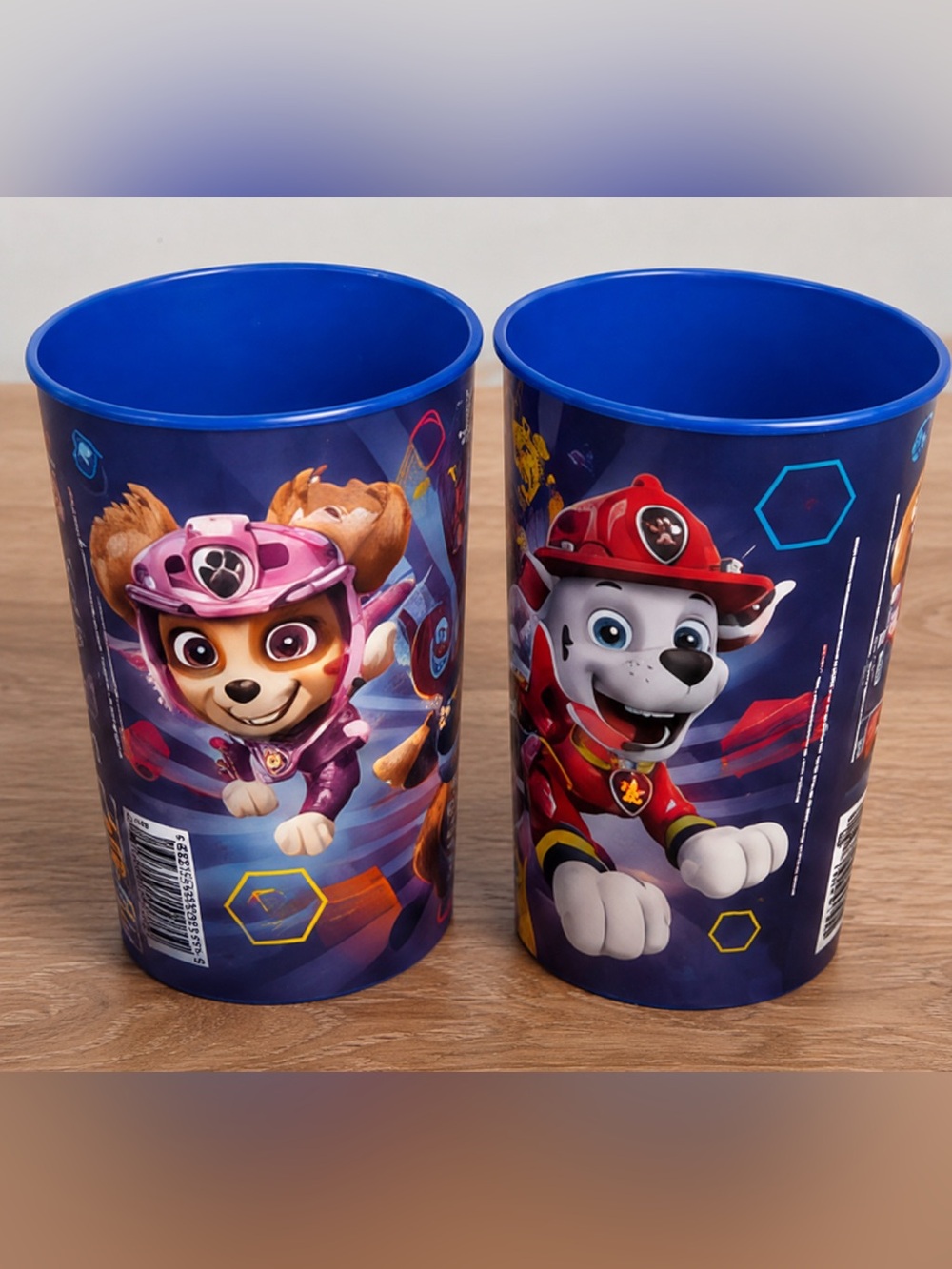 PAW Patrol Kids Plastic Cups Set of 2 – Skye & Marshall Reusable Party Tumblers